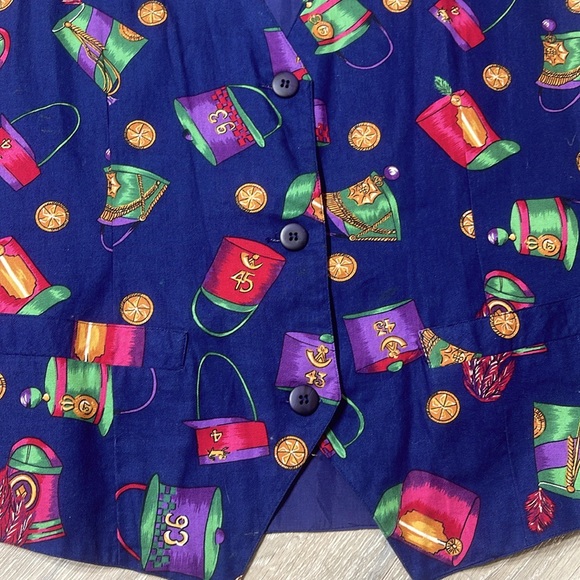 picone sport size 1X woman christmas vest...B/3 - Picture 9 of 12